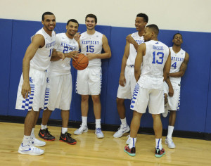 Them Kentucky boys won't be laughing when Vandy drops bombs on 'em at Rupp January 23 (mostly kidding). Vicky Graff Photo