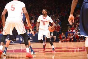 Scoochie Smith leads the Dayton on the court and in the Best Name category. (University of Dayton athletics)